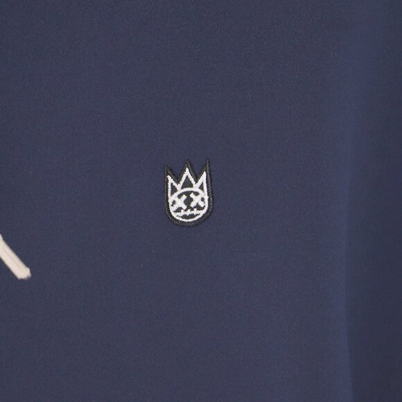 CULT OF INDIVIDUALITY Men's Zip-up Jacket Varsity Striped Navy Blue Size XL - Picture 7 of 10